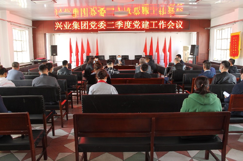 興業(yè)集團(tuán)黨委召開(kāi)二季度黨建工作會(huì)議